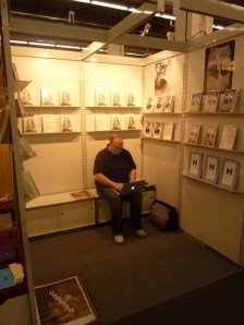 Der Verleger und sein Stand - Markus Hablizel